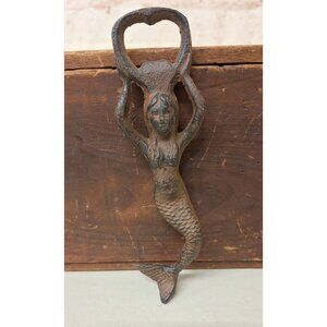 Cast Iron MERMAID Bottle Opener 6.5"